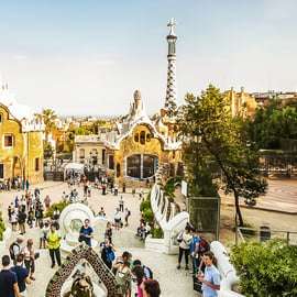 Barcelona: Toegangskaartje Park Güell