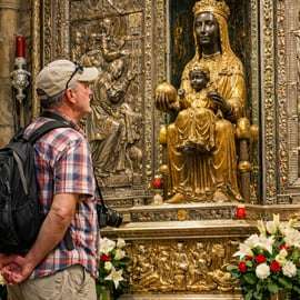 Barcelona: Montserrat with Optional Black Madonna & Cogwheel