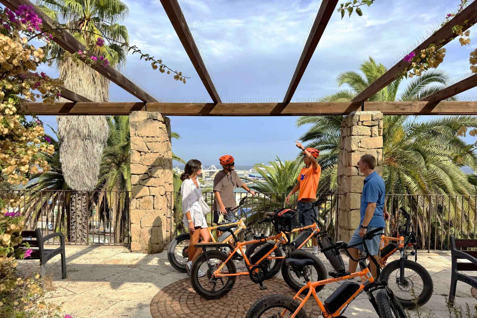 Montjuïc e-bike-túra kastéllyal és városkilátással