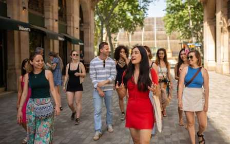 Barcelone : visite à pied en petit groupe : quartier gothique et vieille ville