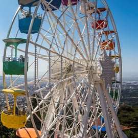 Barcelona: Bilet wstępu do parku rozrywki Tibidabo