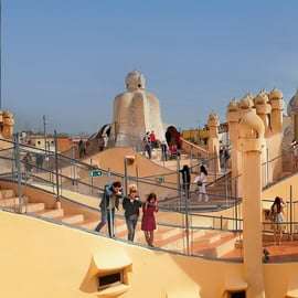 Casa Milà (La Pedrera): vstupenka s audio průvodcem