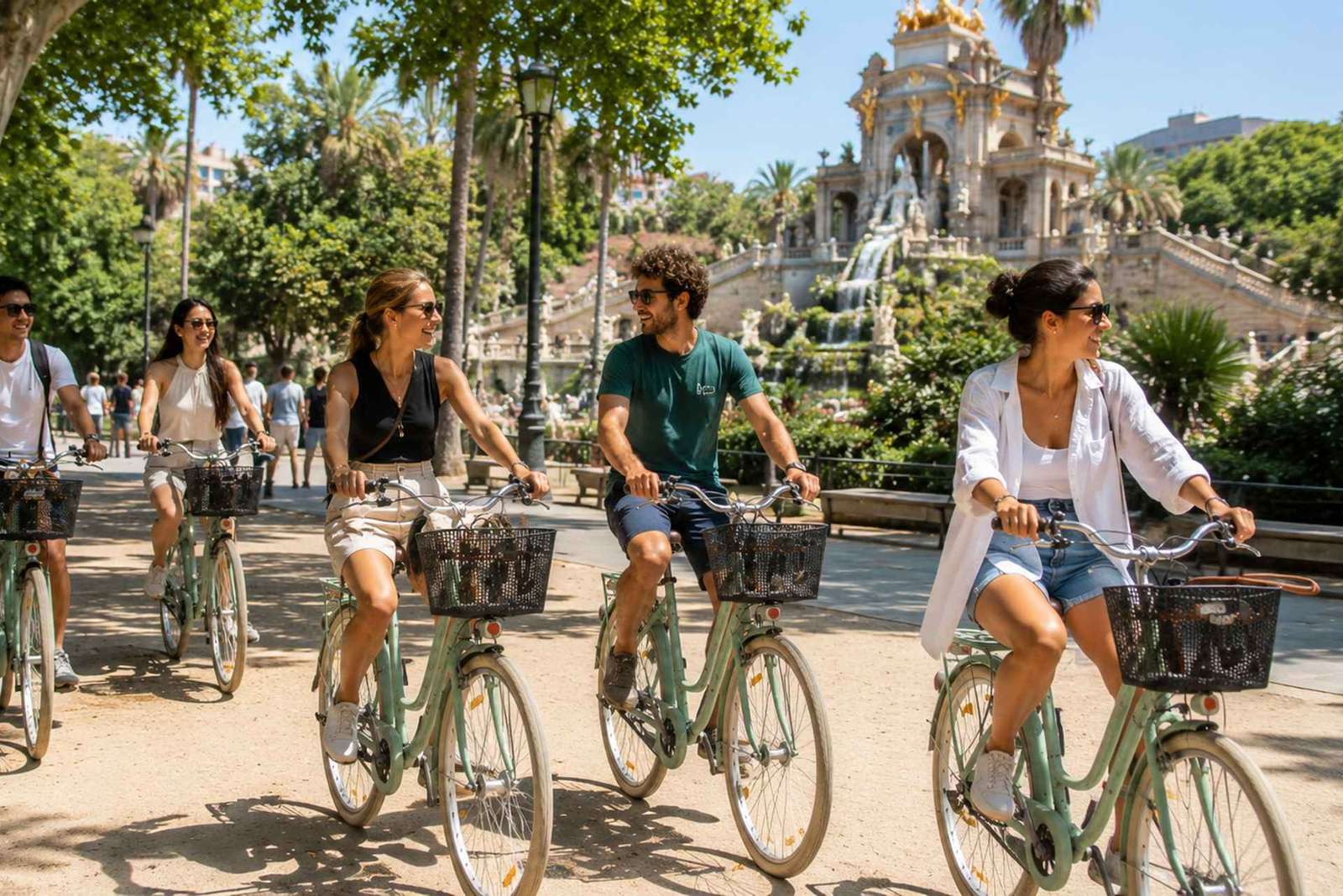 Fahrradtour durch Barcelona: Alle Highlights, null Stress