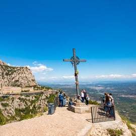 From Barcelona: Montserrat Monastery, Easy Hike, Cable Car