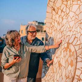 La Pedrera – Casa Milà belépő naplementére hangos kalauzzal