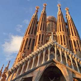 Visite de la Sagrada Família avec option intérieur ou extérieur