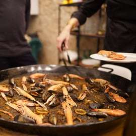Paella kookles in Barcelona met Boqueria-markt en sangria
