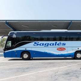 Girona: Transfer autobusem z lotniska w Gironie do centrum Barcelony