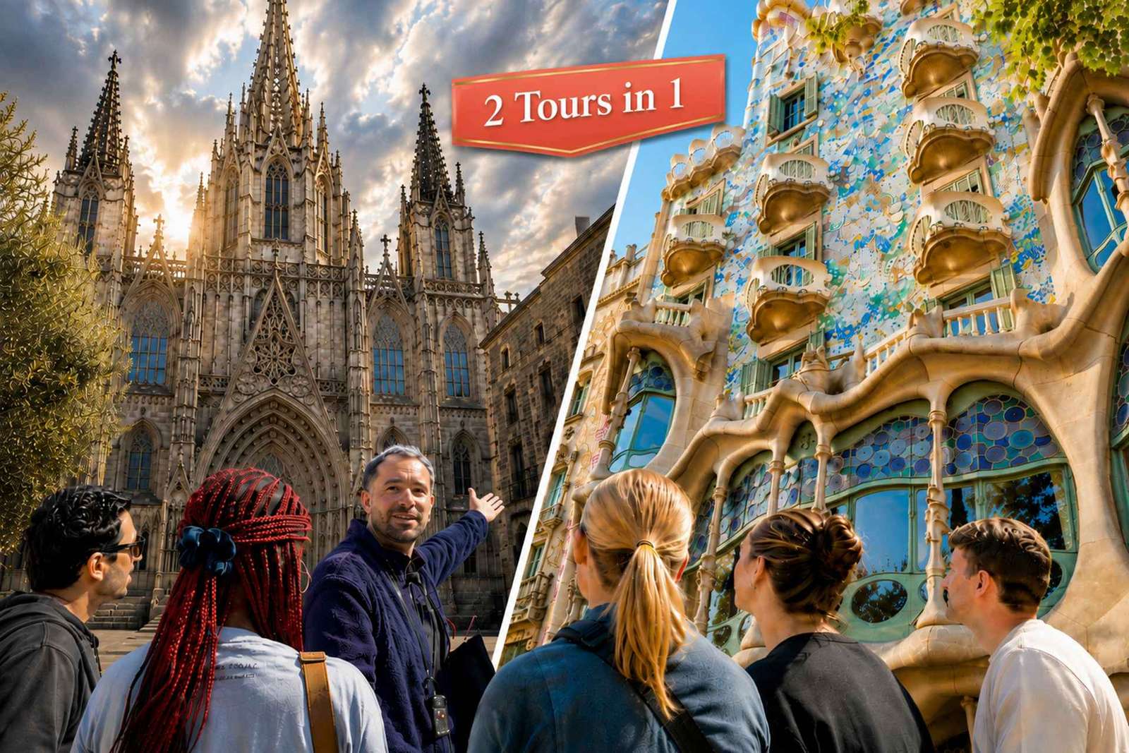 Barcelona: Walking Tour of Old Town, Ramblas & Gaudí Houses