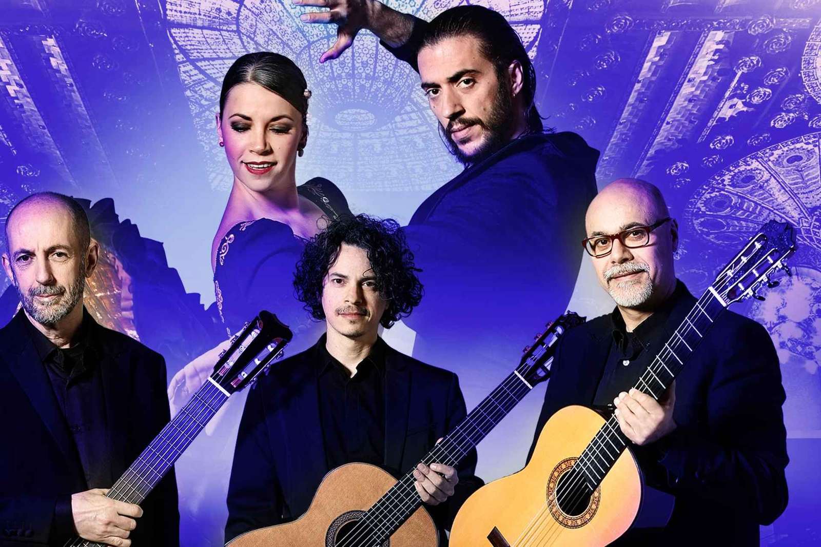 Barcelona: Gitarrtrio & Flamencodans @ Palau de la Música