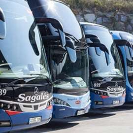 Girona: Transfer autobusem z lotniska w Gironie do centrum Barcelony