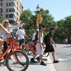 Gaudí-Tour mit E-Bike oder Fahrrad durch Barcelona
