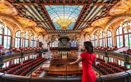 Barcelone : Visite guidée du Palau de la Música