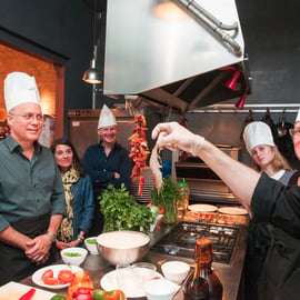 Barcelona: Experiência de cozinha de paella e visita ao mercado da Boqueria