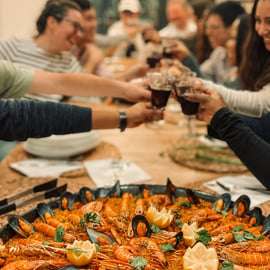 Paella kookles in Barcelona met Boqueria-markt en sangria