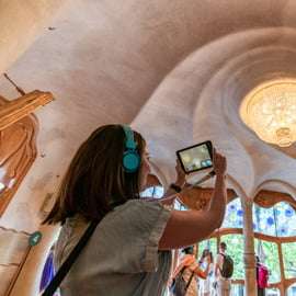 Barcelona: Ingresso Casa Battló c/ Guia de Áudio