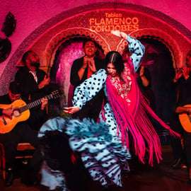 Barcellona: Spettacolo del Tablao Flamenco Cordobes e drink nella Rambla