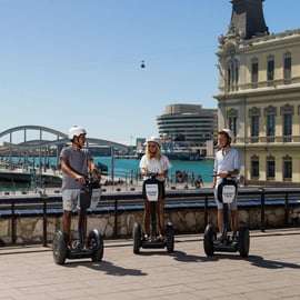 Barcelona: Guided Segway Tour
