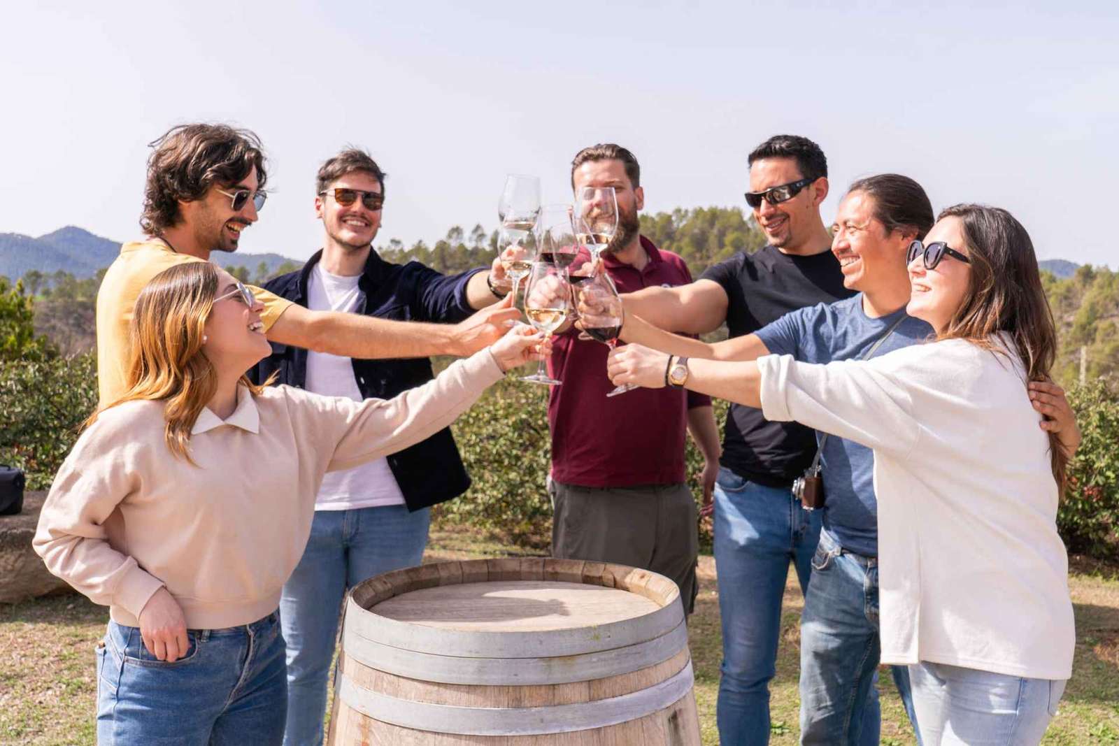 Montserrat Full Day Tour with Winery Lunch & Wine Tasting