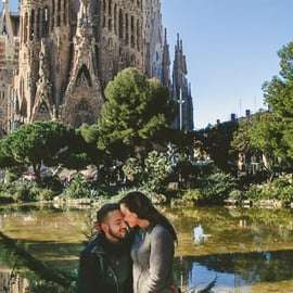 Fotózás Barcelonában a látnivalóknál, mini videóval