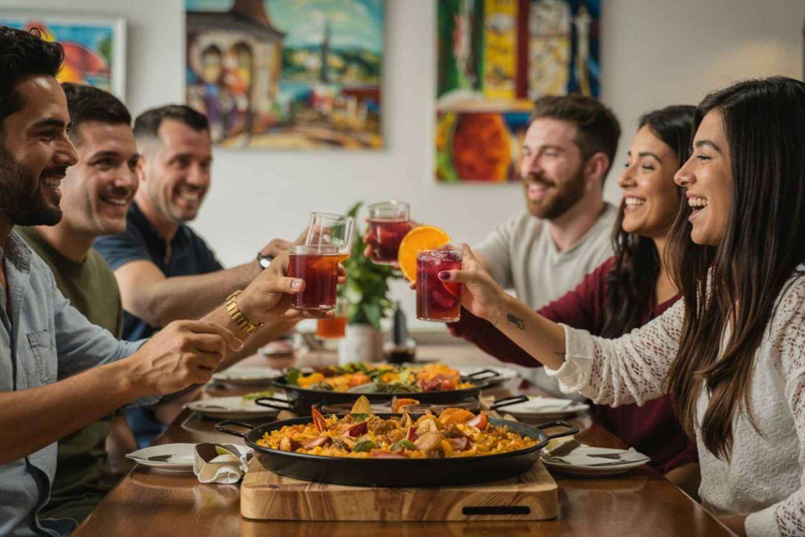 Barcelona: Paella Cooking Class with Market Visit and More