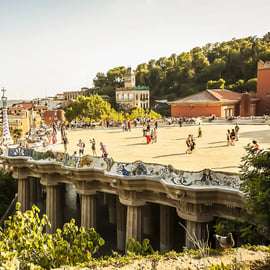 Barcelona: Toegangskaartje Park Güell