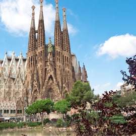 Barcelona: Vezetett túra a Sagrada Famíliában