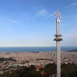 Barcelona: Bilet wstępu do parku rozrywki Tibidabo