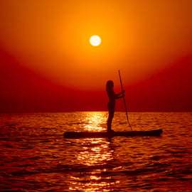 Paddle au lever du soleil à Barcelone avec petit-déjeuner