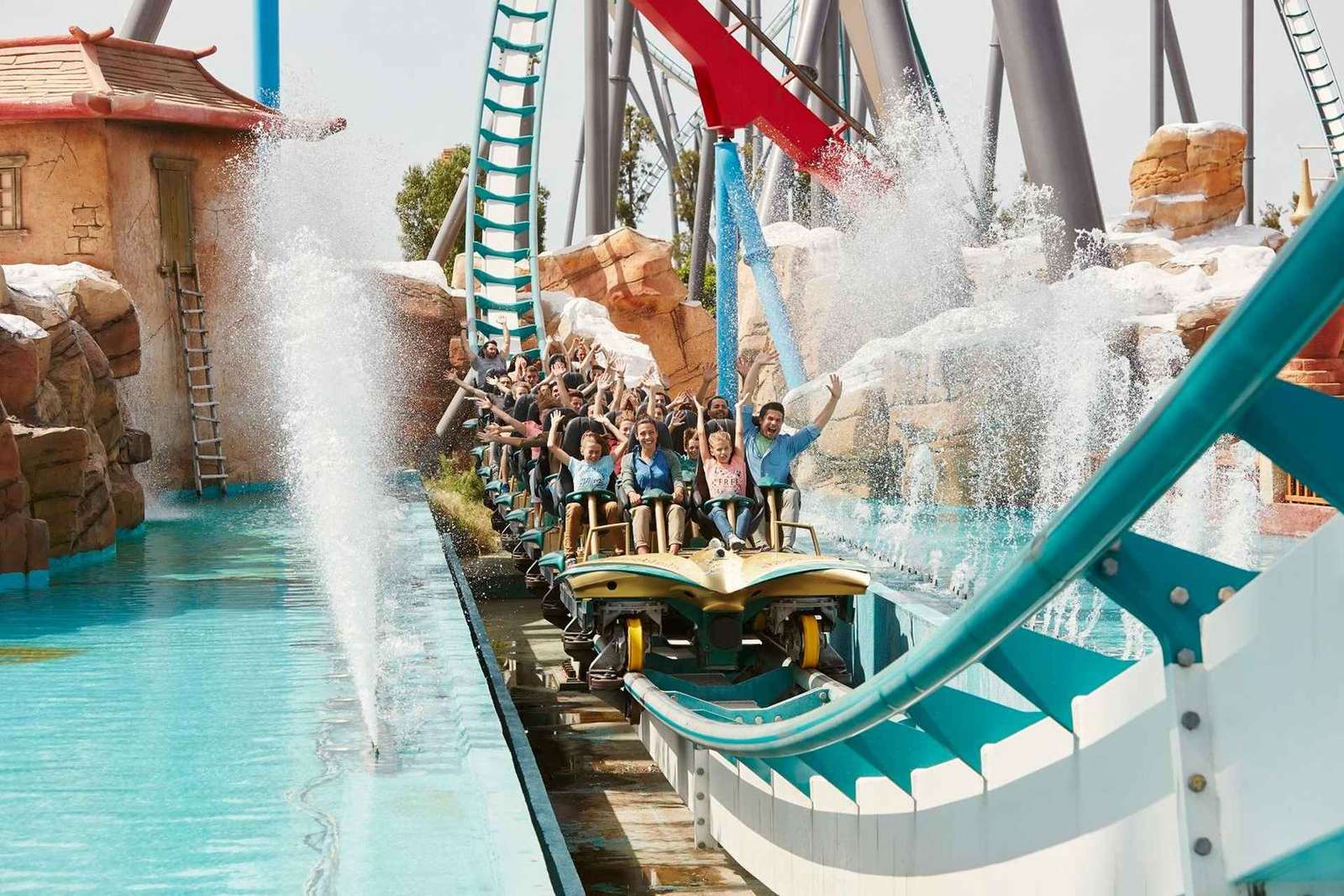 Z Barcelony: Bilet do parku rozrywki PortAventura i transfer