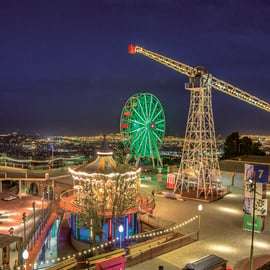Barcelona: Bilet wstępu do parku rozrywki Tibidabo