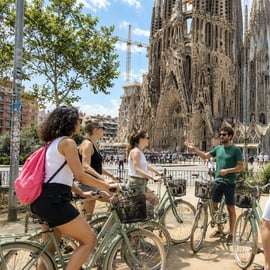 Fahrradtour durch Barcelona: Alle Highlights, null Stress