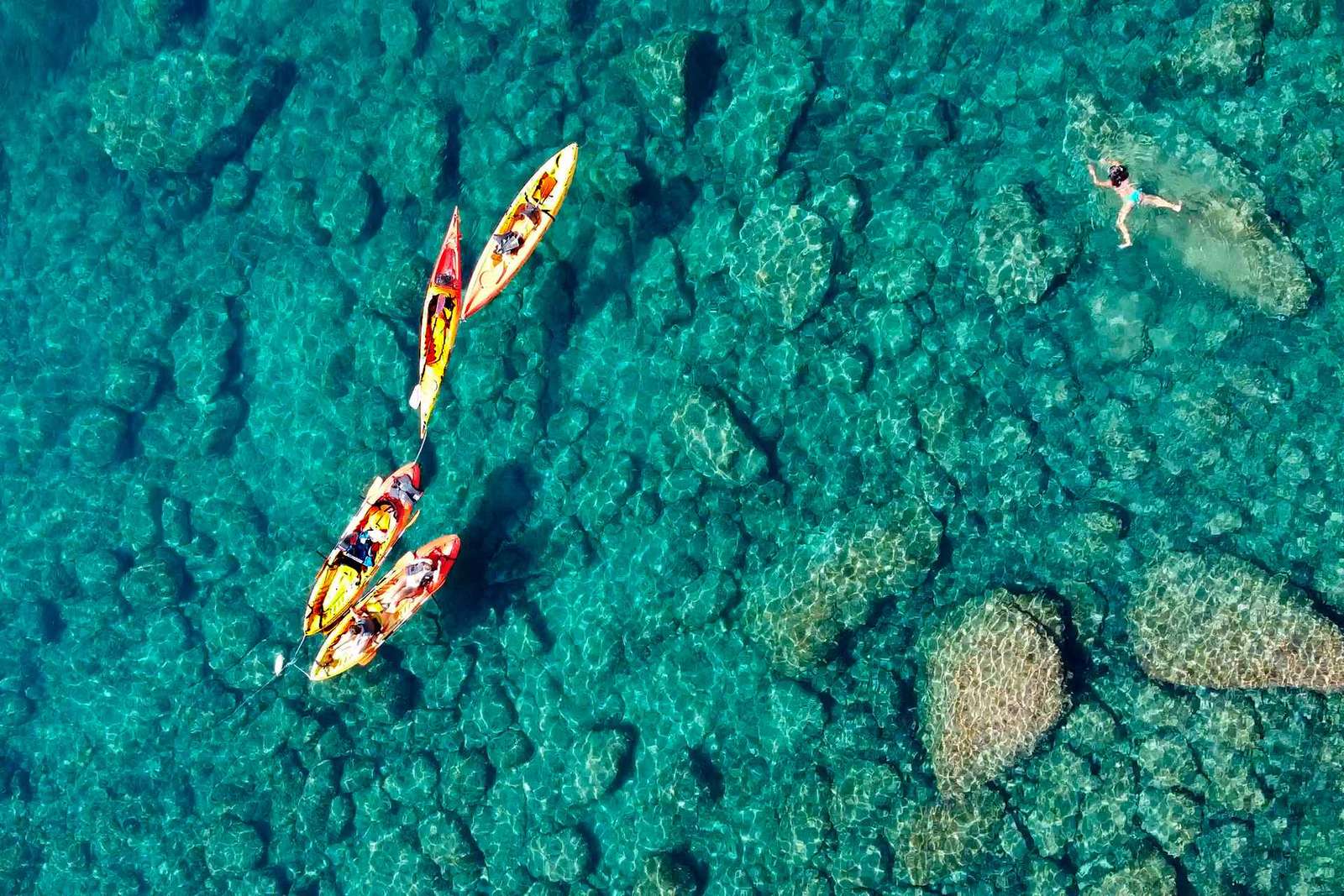 Caiaque e snorkel na Costa Brava, com saltos de penhasco