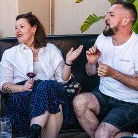 Degustazione di vini a Barcellona sul tetto, sei vini spagnoli