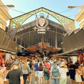 Paella kookles in Barcelona met Boqueria-markt en sangria