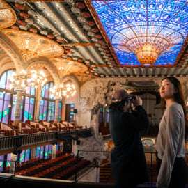 Barcelone : Visite guidée du Palau de la Música