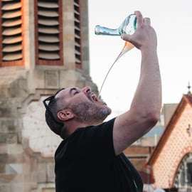 Degustazione di vini a Barcellona sul tetto, sei vini spagnoli