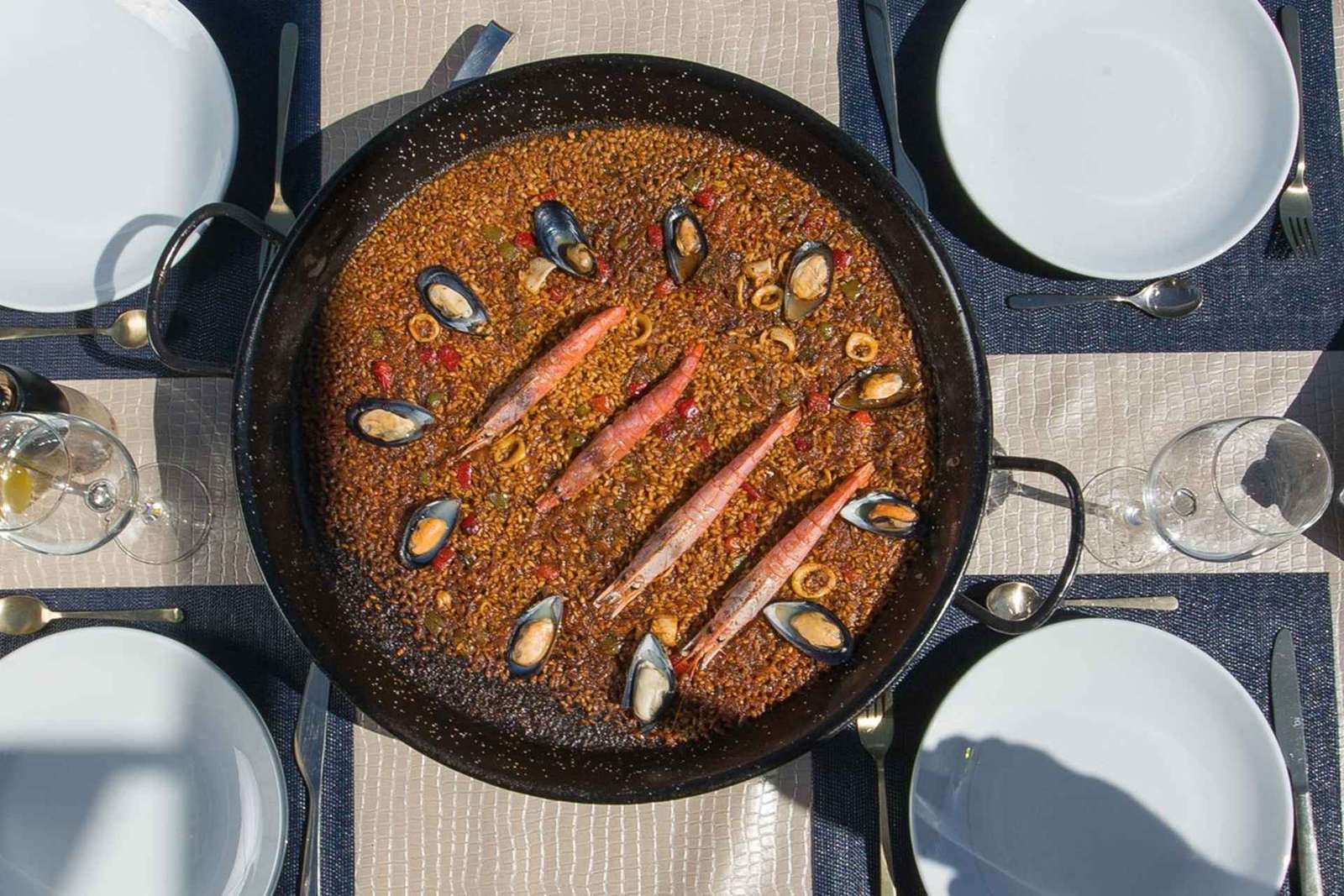 Barcelona: Hands-On Authentic Paella & Sangria Cooking Class