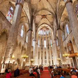Barcelona: Santa Maria del Mar Tour & Terrace Access
