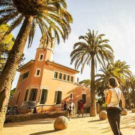 Barcelona: Toegangskaartje Park Güell