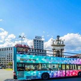 Barcelona: Prohlídka města s autobusem Hop-On Hop-Off