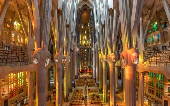 Barcelona: Vstupenka do Sagrada Família s audioprůvodcem