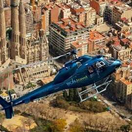 Barcelona: Helicopter Tour with Coast-to-City Option