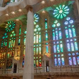 Visite de Barcelone : parc Güell, Sagrada Família, téléphérique