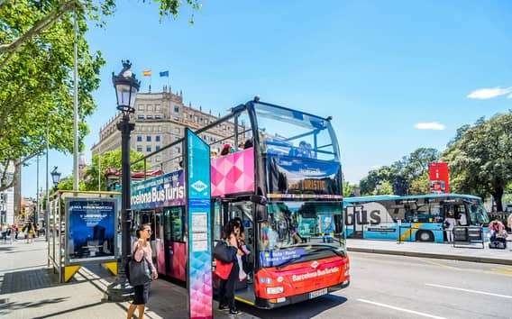 Barcelona: City Sightseeing Hop-On Hop-Off Busstur
