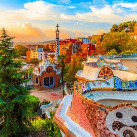Barcelone : Visite guidée du Parc Güell avec billet Fast-Track