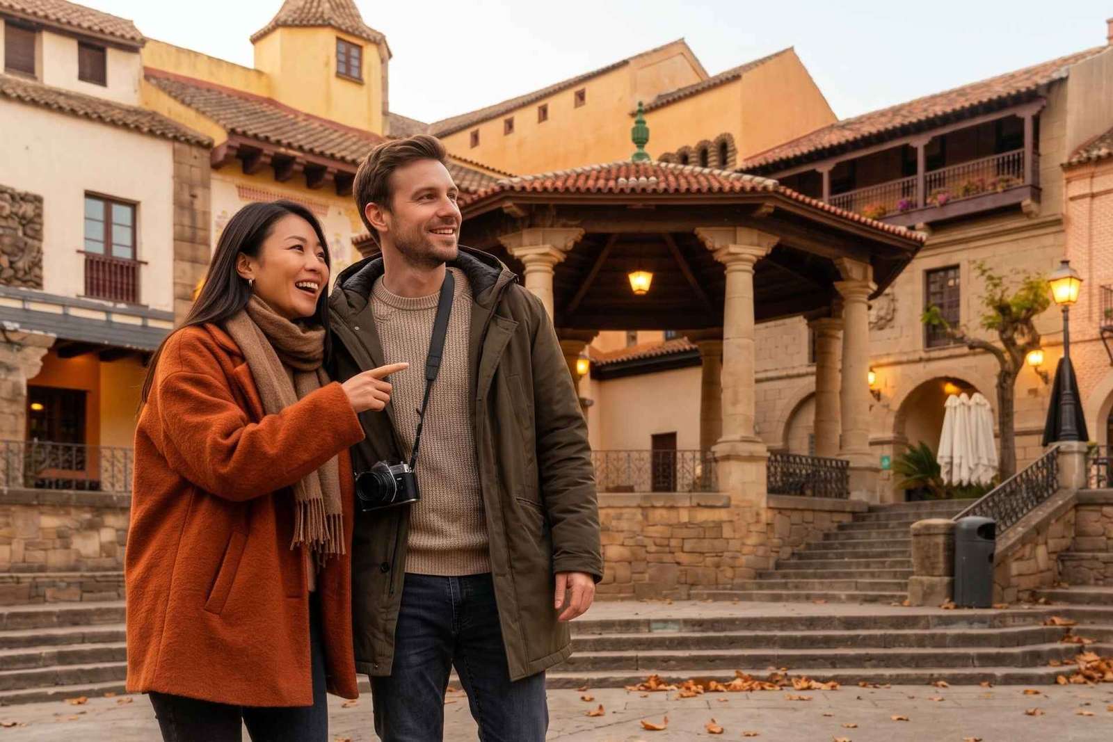 Barcelona: Poble Espanyol belépőjegy sorbanállás nélkül