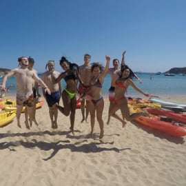 Caiaque e snorkel na Costa Brava, com saltos de penhasco