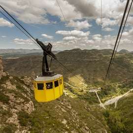 Viagem a Montserrat desde Barcelona: comboio, museu e almoço