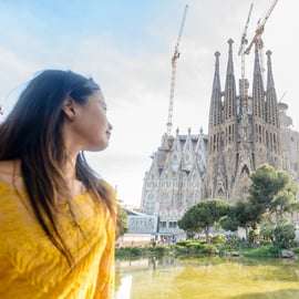 Barcelona: Prohlídka Sagrada Familia a volitelná návštěva věží